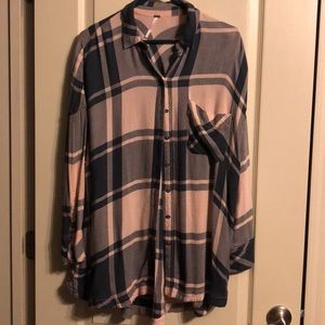 Free People Women’s Button Up